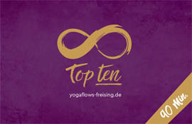 Preise im Yogastudio Freising - top ten 90